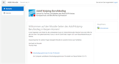 Desktop Screenshot of moodle.akbk-horrem.de